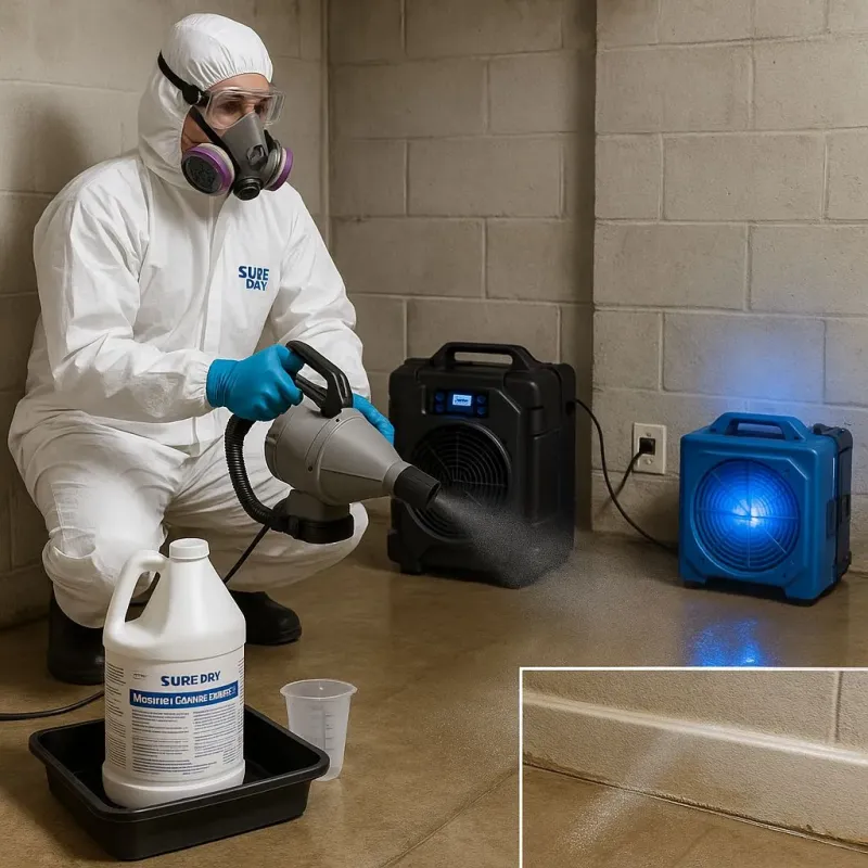 Sanitization and Odor Removal process in Sweet Home, OR