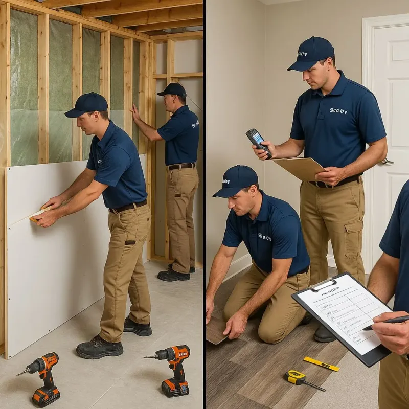 Repairs and Reconstruction process in Sweet Home, OR