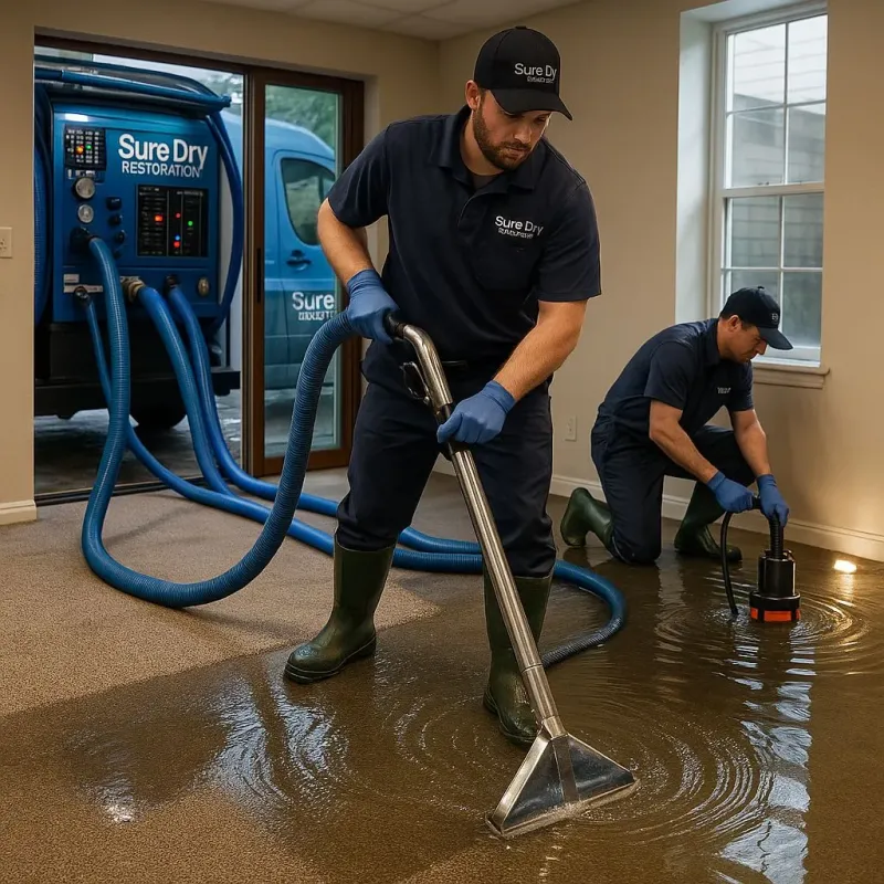 Water Extraction and Removal process in Sweet Home, OR